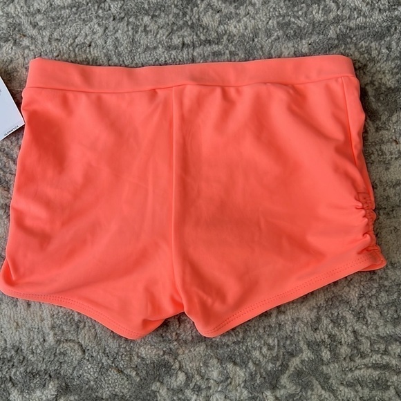 Old Navy Girls Ruched Side Swim Shorts M - Picture 4 of 6